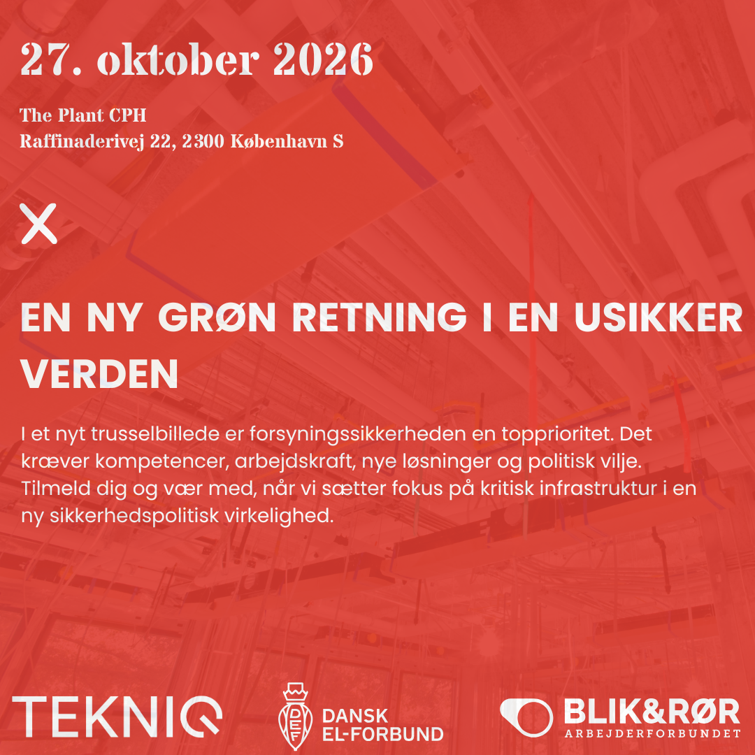 En ny grøn retning i en usikker verden – konference 27. oktober 2026